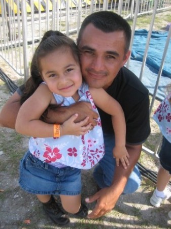 Marleny and Daddy