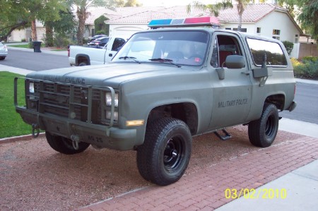 Military Police truck