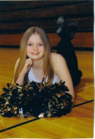 My junior year poms photo