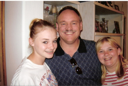Me with Arielle (left) and Kelsey (right) - May 07
