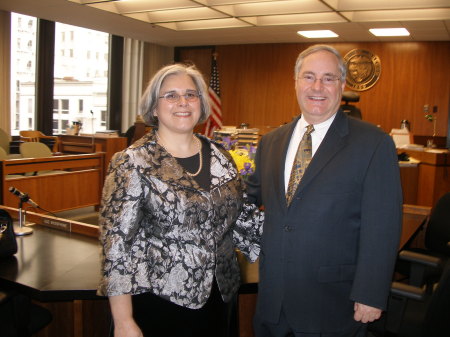 My wife Stephanie & I on our wedding day