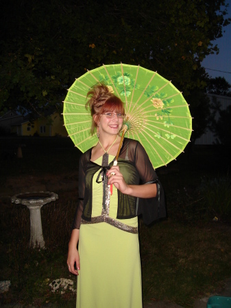 Cady, 15 years old at Homecoming 2007