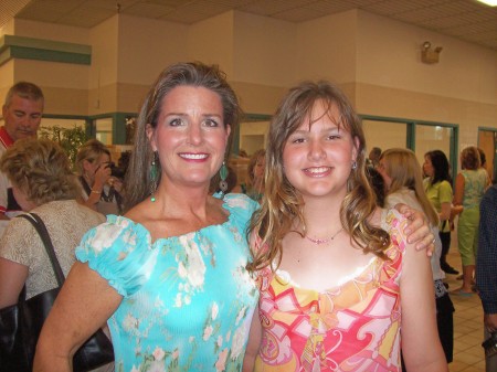 Daughter, Madison's 5th grade graduation 2005