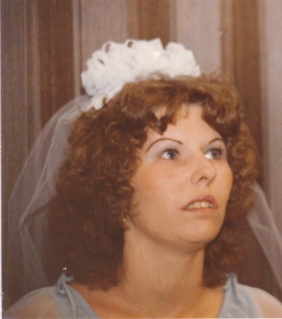 wedding day in 1974