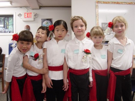 My daughter's 1st Grade Class in 2004