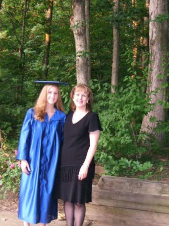 Stephanie Ann-Marie Hudon's Graduation from South Lakes High School with her Mom, Roberta