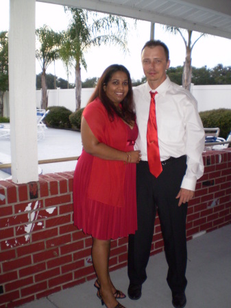 Me and my wife in florida