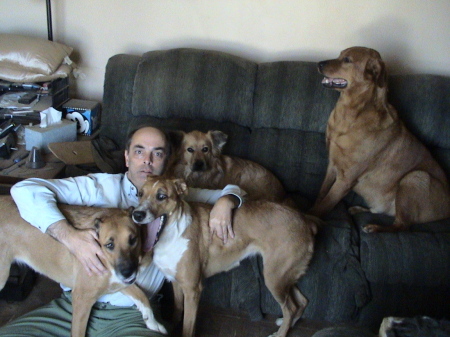 My dogs and me