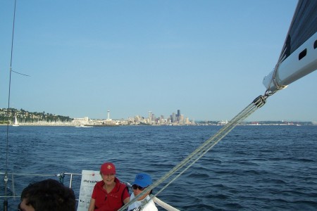 Sailing in Puget Sound