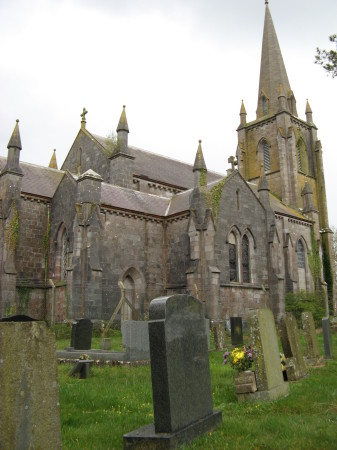 Haunted church, Wales UK