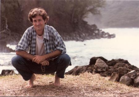 Me, in Hawaii--late 80's.