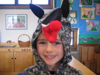 My son as the big bad wolf!