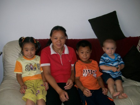 We live in shanghai - these are some of my son's friends