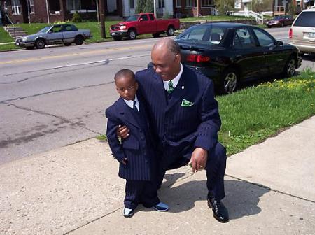 My Husband Jerry & Youngest Grandchild, Qian