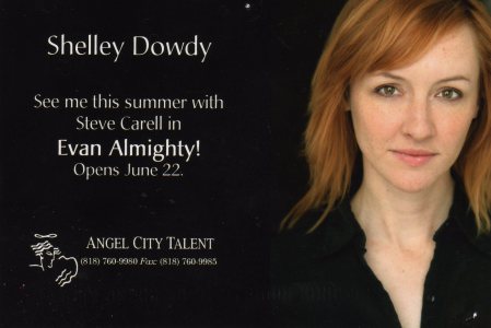 shelley's agent's mailer for her latest movie