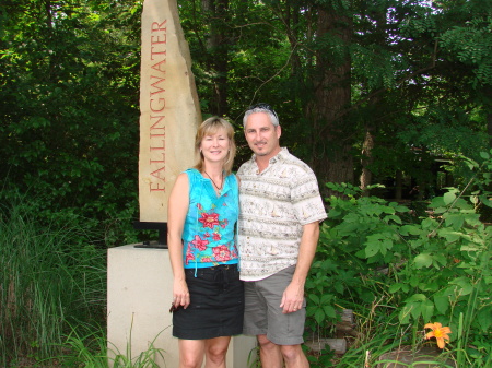 July 2007 - F.L. Wright's "Fallingwater" house