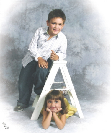 My Grandchildren, Trenton, 6 and Bailey, 4 (Nov. 2006)