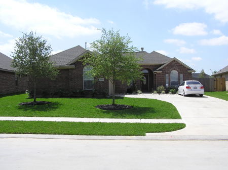 View of our home in Katy TX, 20080406