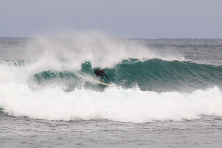 Stoked for Lake Superior Surfin!