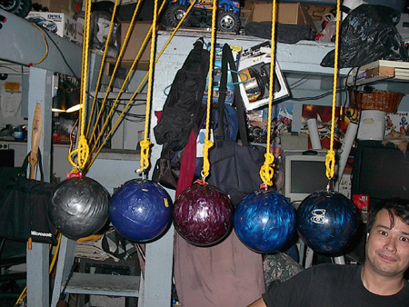 6 bowling balls