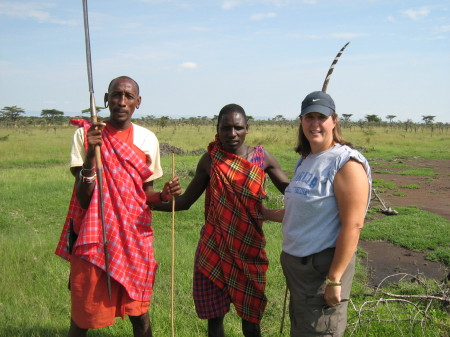 Maasai Warriors in Kenya