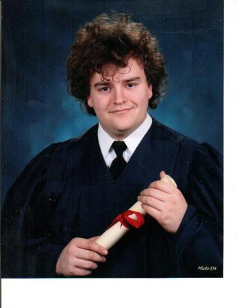 My son, Shawn's college graduation picture