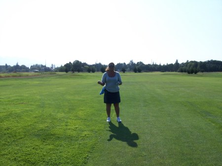 on the links in Sequim, WA 2009