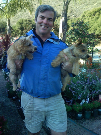 Todd w LeeLoo at the nursery