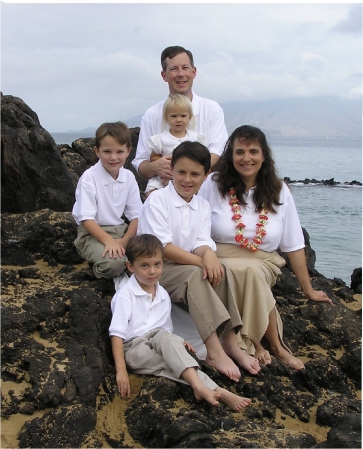 Our family in Maui