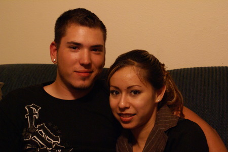 Our son Alex and his girlfriend Vanessa - CUTE