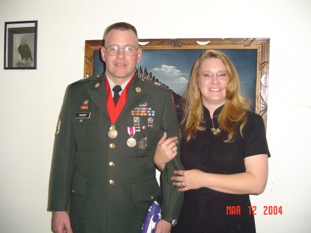 Me and my brother at his Retirement