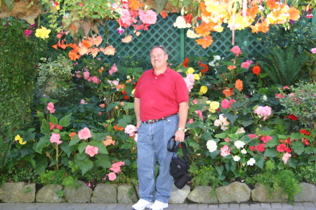 At Butchart Gardens, Victoria British Columbia, July 06