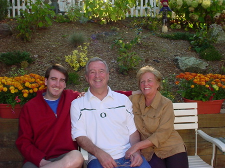 Son, Richard, me and Judy