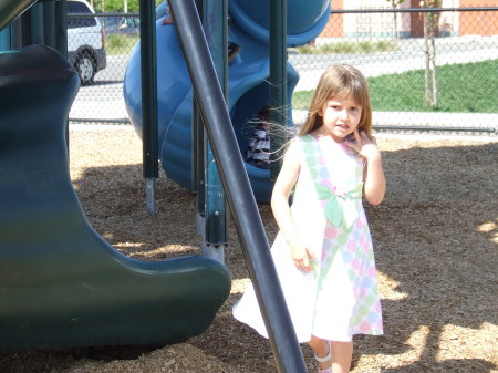 My daughter, Ryann, age 4, April 2007