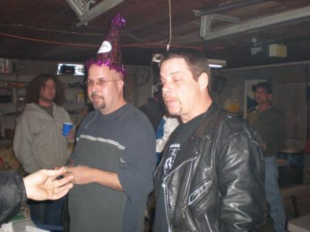 Me and Dave Hess at my 40th B-Day party!