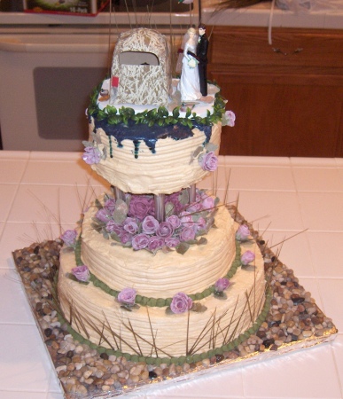 The whole wedding cake