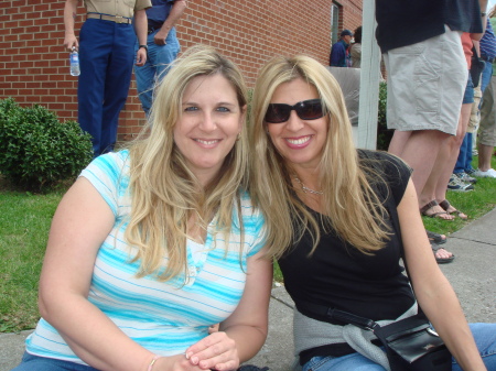 Me with the sunglasses, and my siser mary (class of 87).