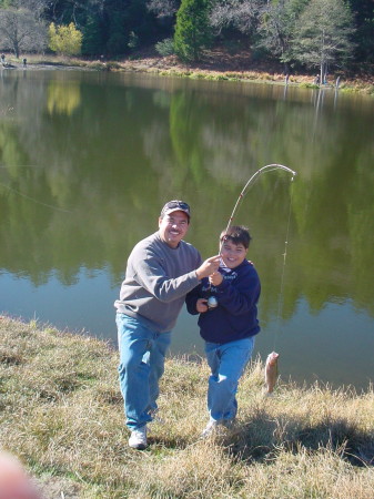 alex and dad