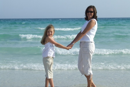 Tanya and Sarah at Destin