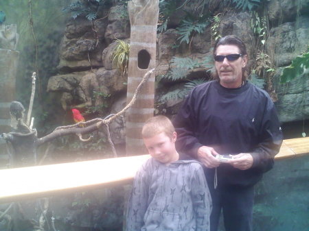 My Son Kyle And I At The Zoo!!