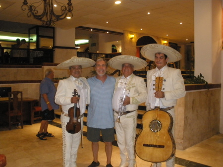 my husband Joe in cancun