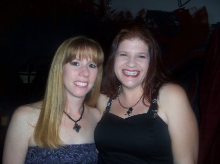 Jen and me going out Feb 2007
