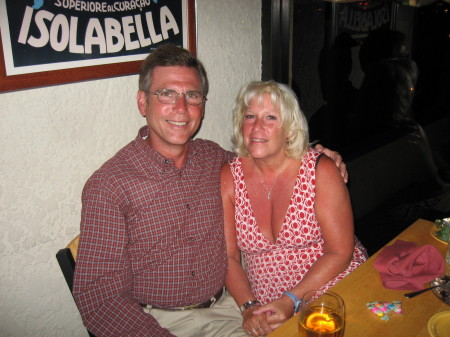 Steve and I at our 34th anniversary