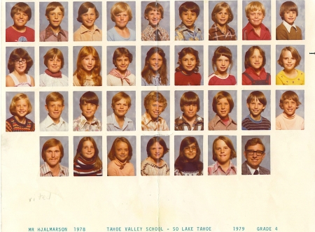 Tahoe Valley '78-'79 4th Grade