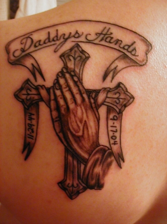 My tatoo  IN MEMORY OF MY DADDY