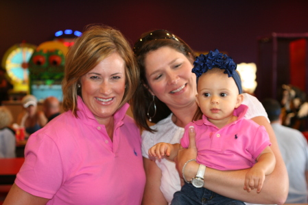 Amy with 10 month old Elizabeth and my good friend Jennifer!