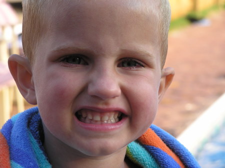 My little guy Landen who is 4.. What a smile...