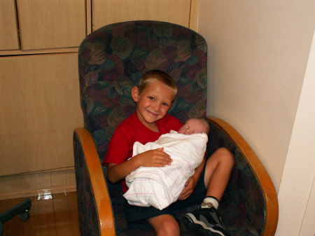 Big Brother AJ & Baby Luke
