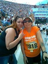 Baby sis & I at this years (2007) Bolder Boulder 10K - Yes, I ran the race!!!