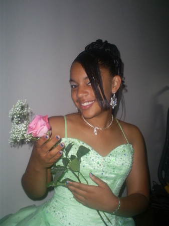Shayna 8th Grade Prom